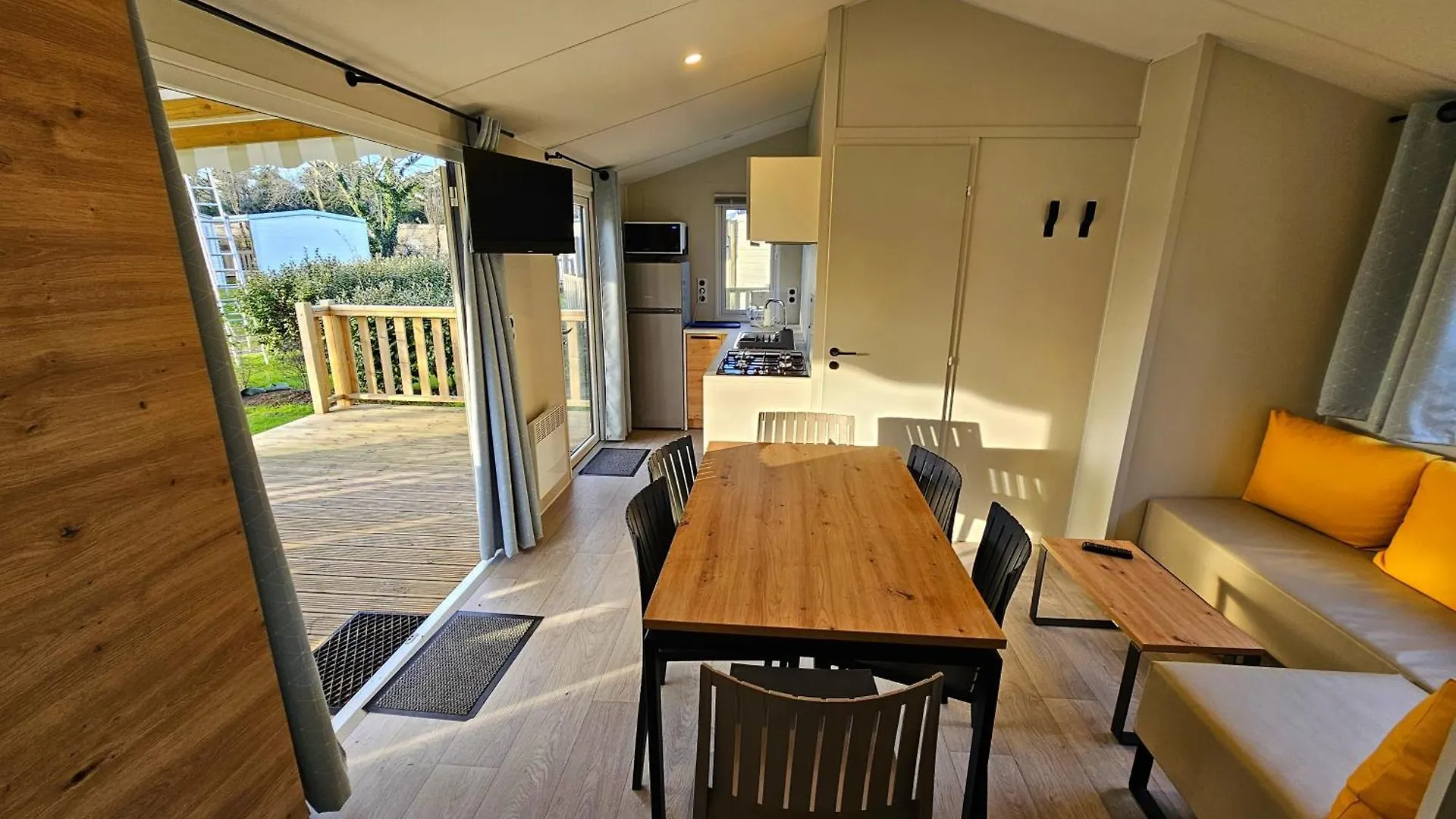 Kemp Camping Les Goelands Carnac Plouharnel Francie